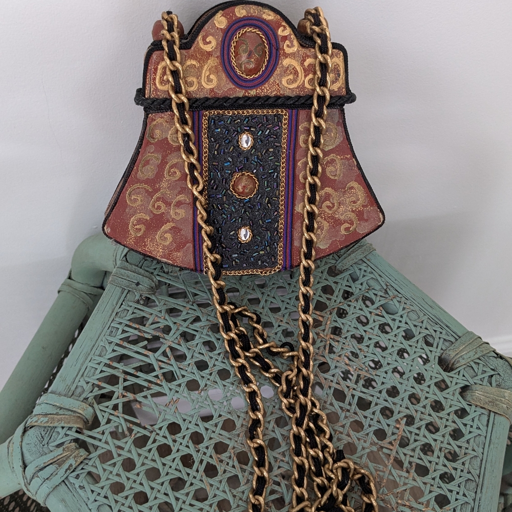 Cook And Love Gold and Purple Women's Bag